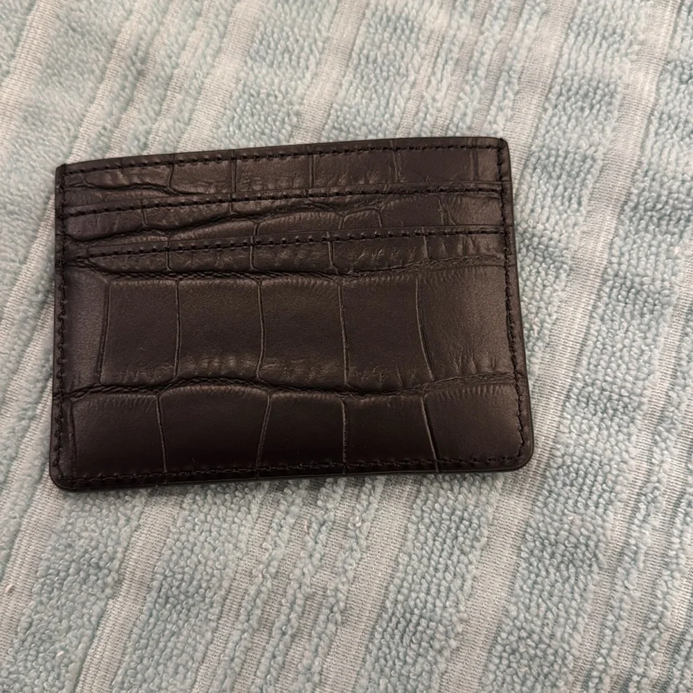 Marc Jacob’s black leather wallet and card case - Picture 5 of 5